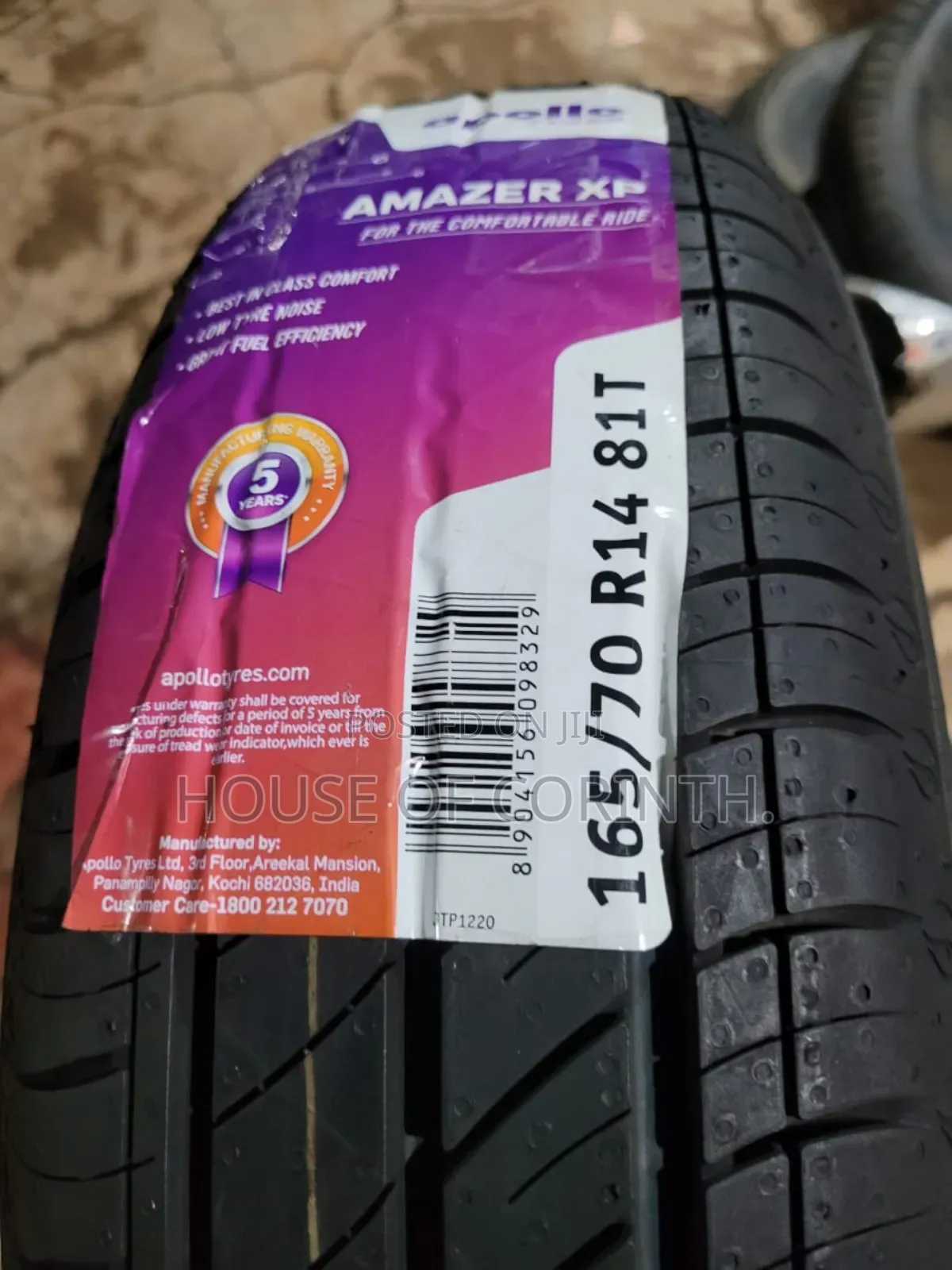 165/70r14 Apollo