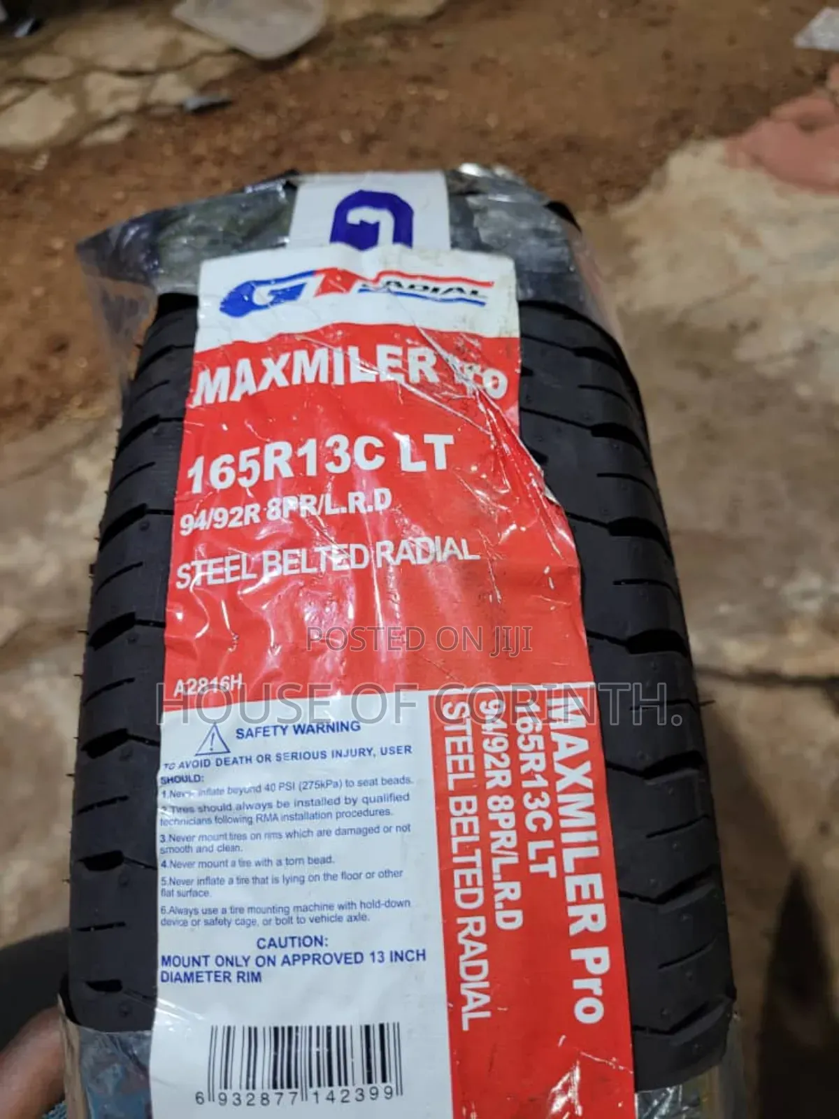 165r13c Gt Radial Lt