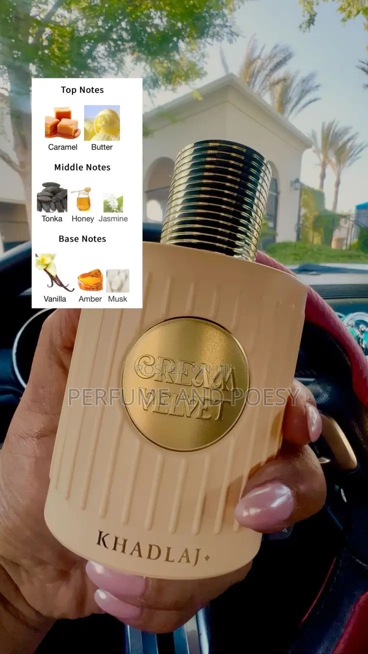 Cream Velvet Perfume by Khadlaj