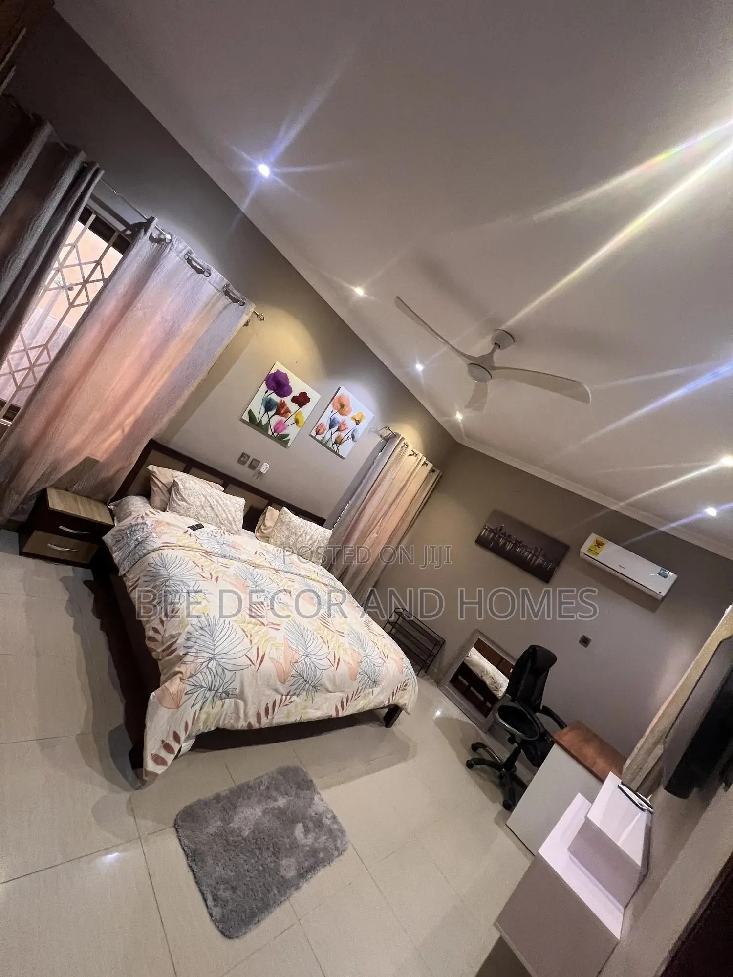 Furnished 3bdrm House in Bee Decor & Homes, Haatso for rent