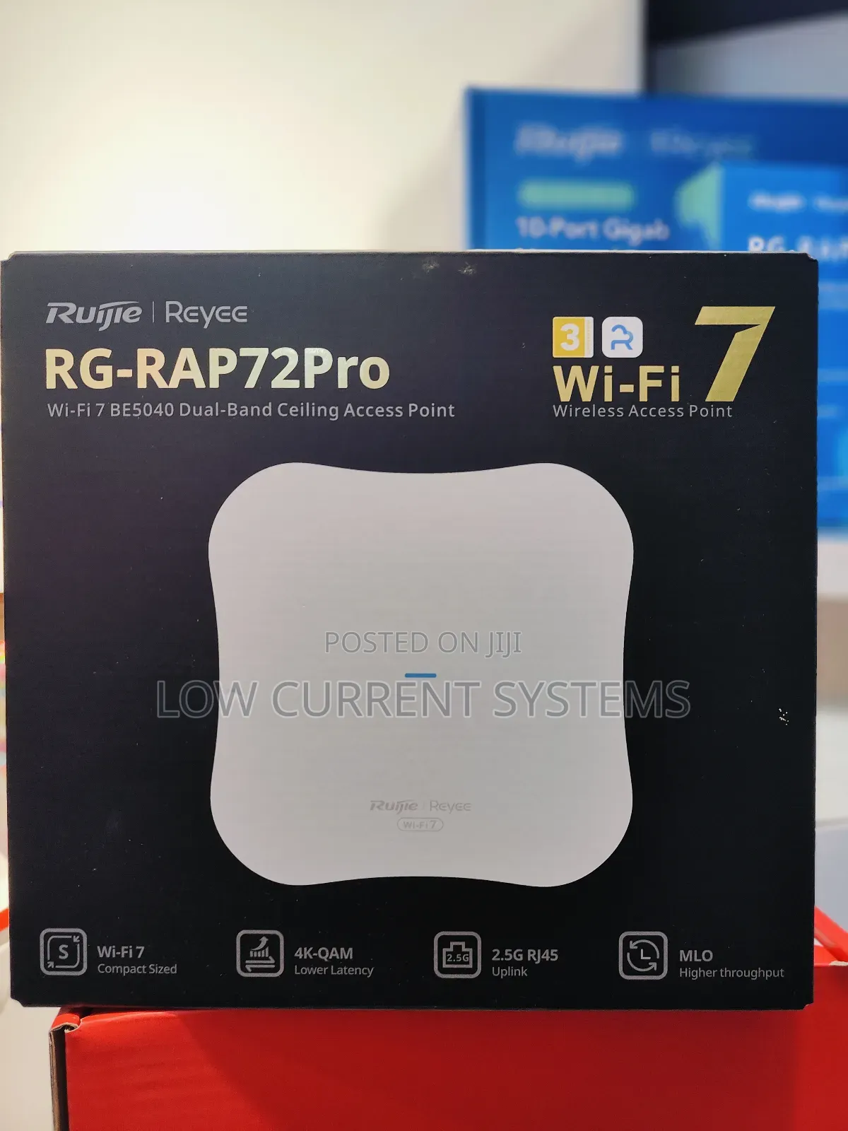 Ruijie Access Point Wifi 7 Long Range 5011mbps Ceiling Ap Wifi7