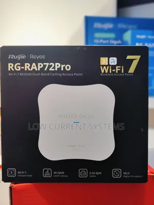 Ruijie Access Point Wifi 7 Long Range 5011mbps Ceiling Ap Wifi7