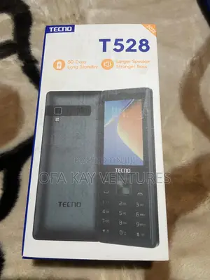 New Tecno T528 Black