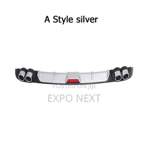 Accord Rear Body Kits 2018-2019 Bumper Diffuser Led Light