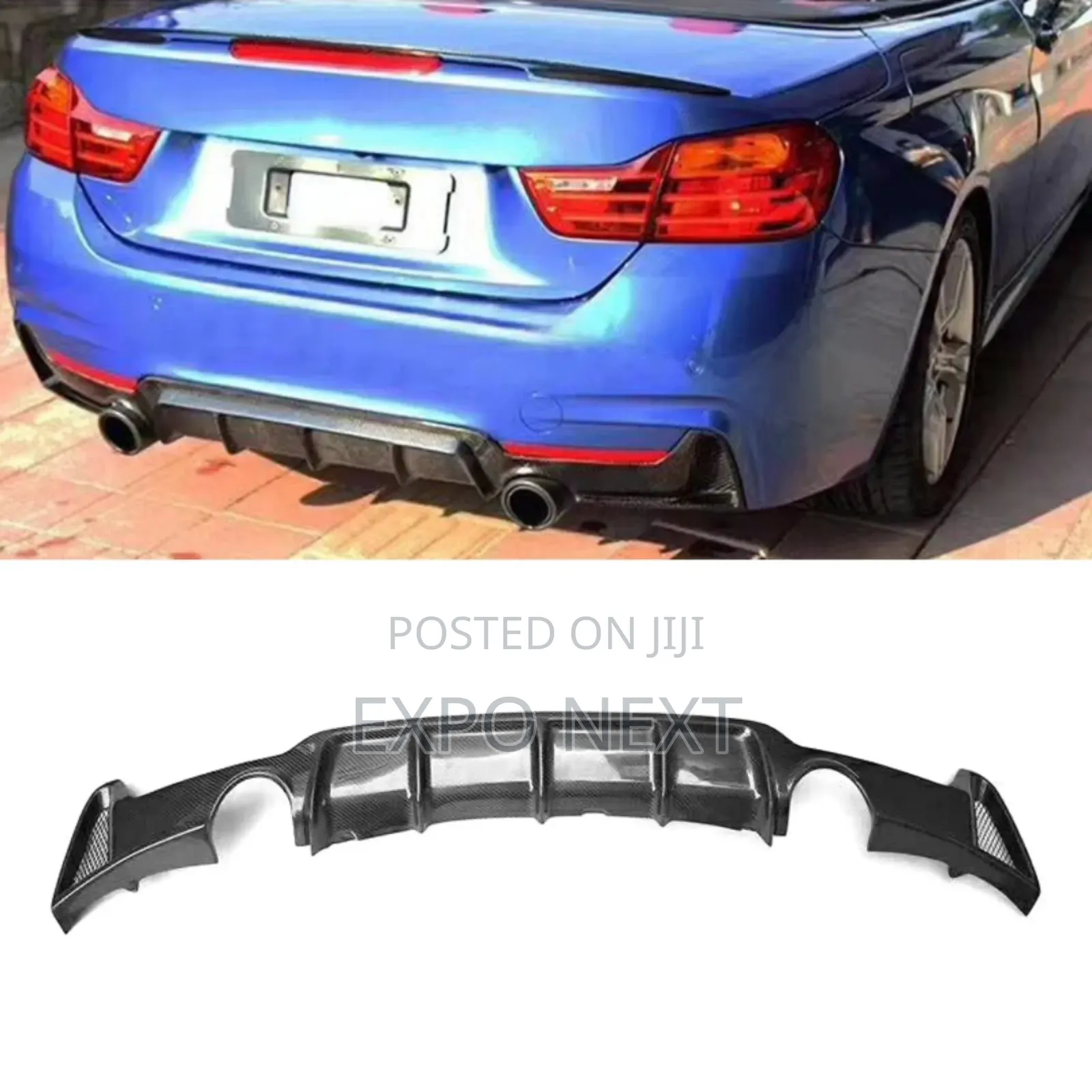 Accord Rear Body Kits 2018-2019 Bumper Diffuser Led Light