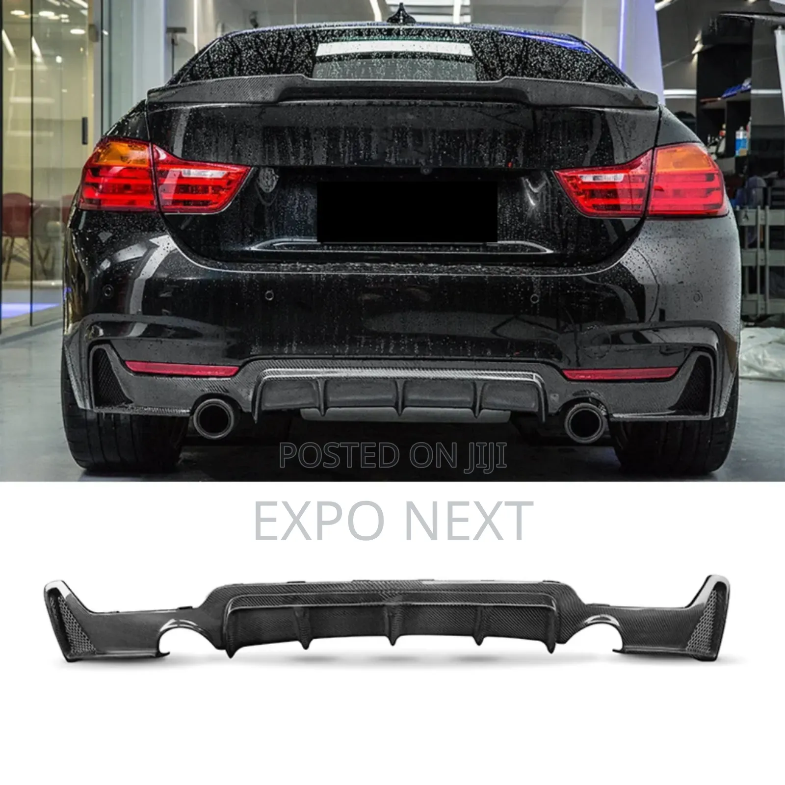 Accord Rear Body Kits 2018-2019 Bumper Diffuser Led Light