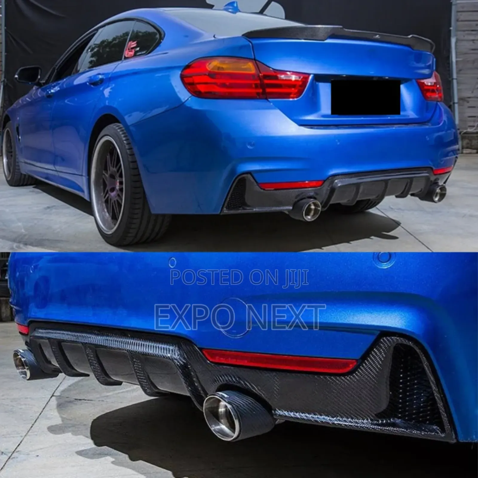 Accord Rear Body Kits 2018-2019 Bumper Diffuser Led Light