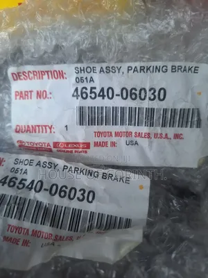 Brake Shoe - Toyota Camry, Original Oe Part, (Rear Pair)