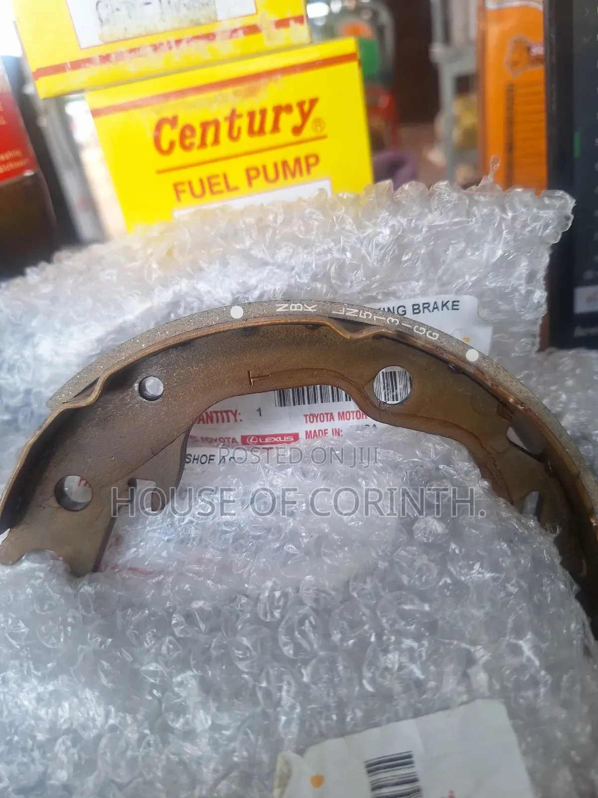 Brake Shoe - Toyota Camry, Original Oe Part, (Rear Pair)