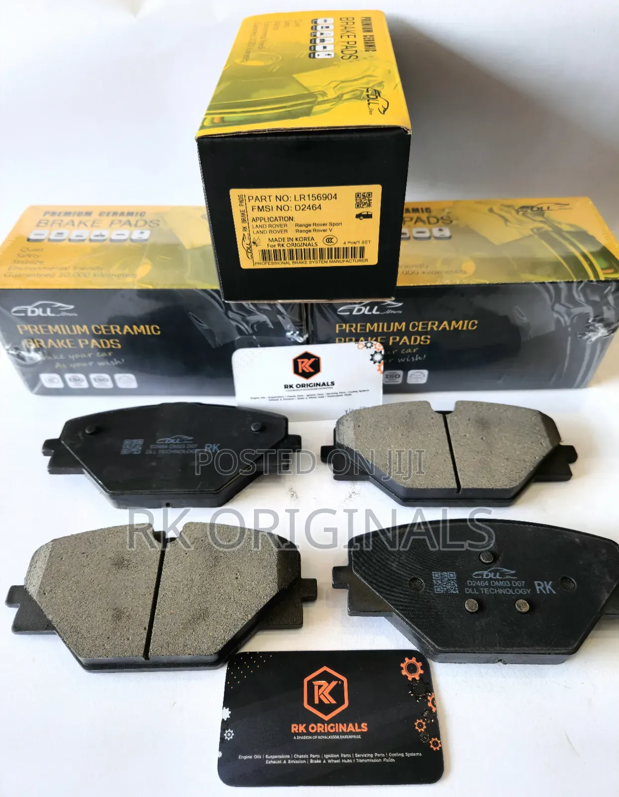 Range Rover Sport/Velar 2022-2025 Ceramic Back Brake Pad With Sensor