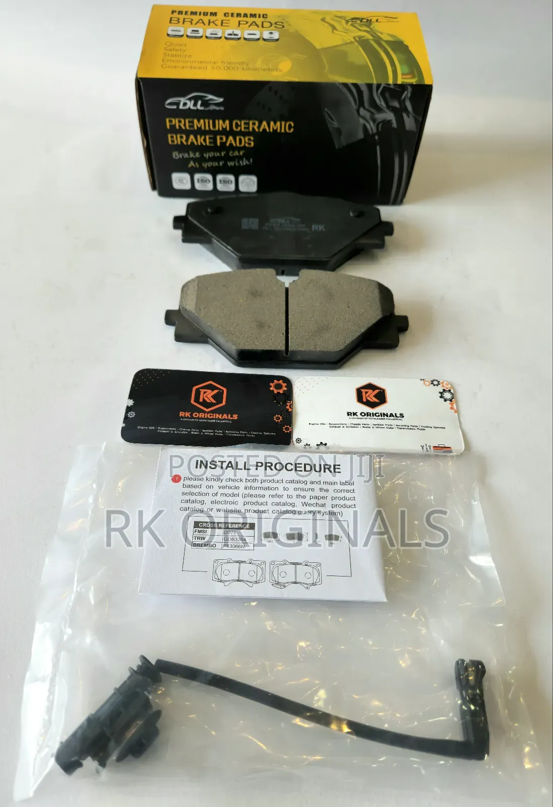 Range Rover Sport/Velar 2022-2025 Ceramic Back Brake Pad With Sensor