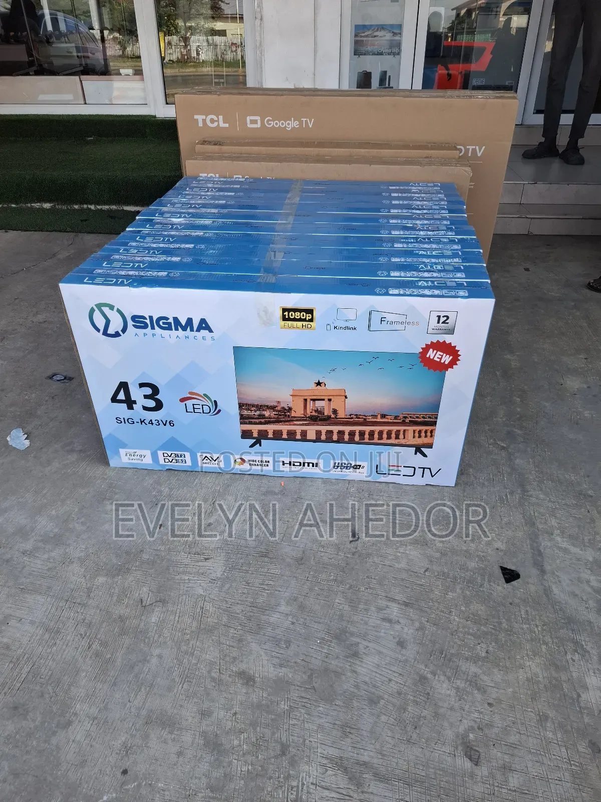 43 Inches Digital Satellite Sigma Tv Available for Sale