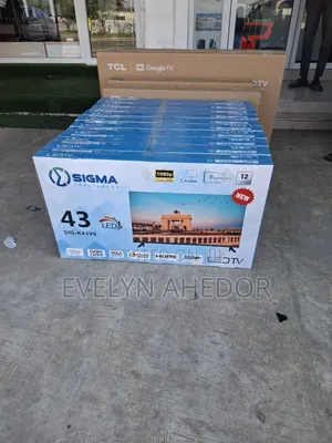 43 Inches Digital Satellite Sigma Tv Available for Sale