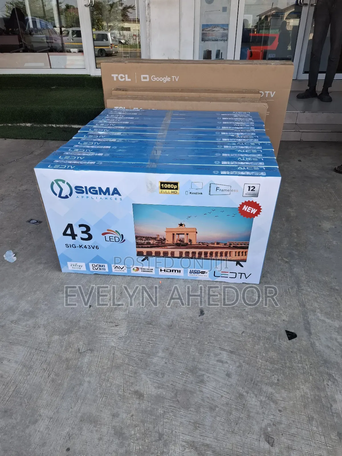 43 Inches Digital Satellite Sigma Tv Available for Sale