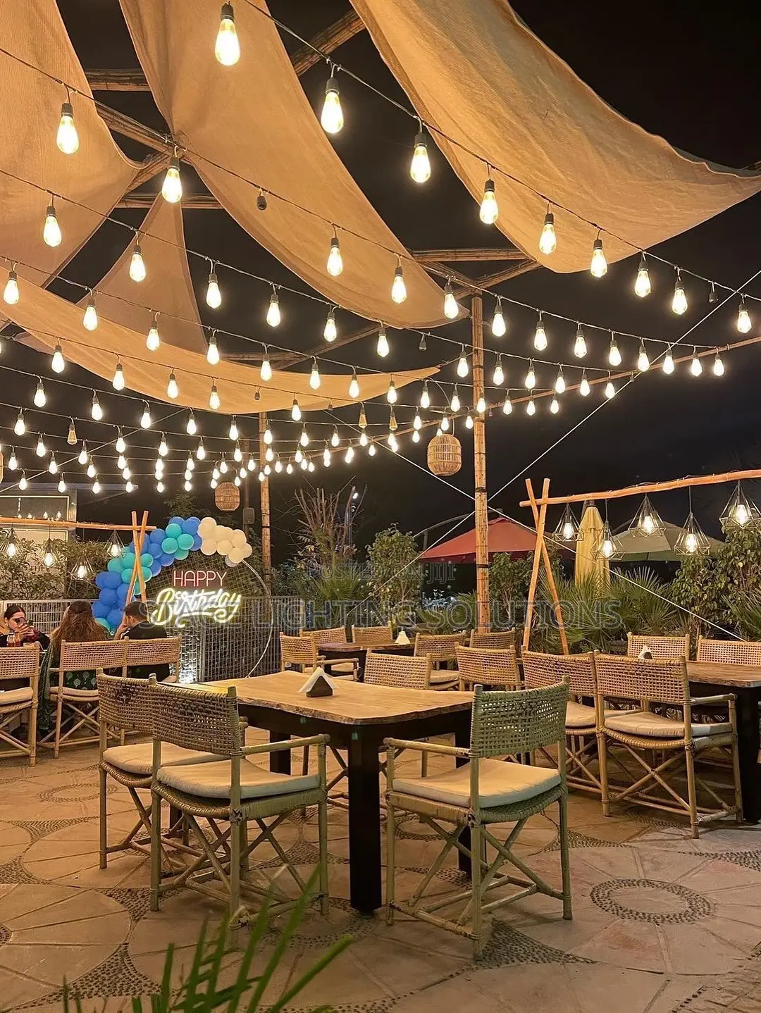 String Lights With Bulb ( 20 Bulbs)