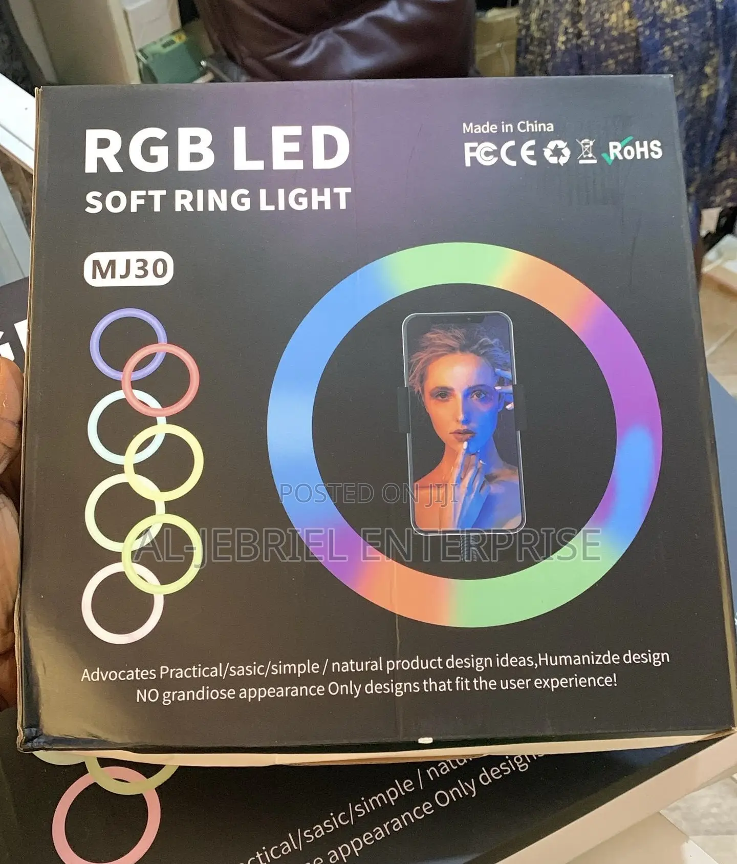12” RGB Led Ring Light
