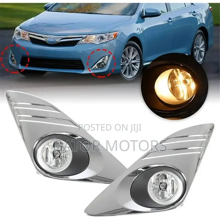 Camry Spider 2012 2013 2014 Le Xle Foglight Covers (Pair)