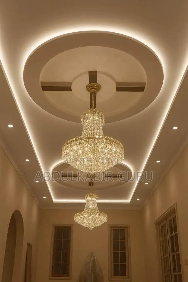Modern and Luxury Pop Ceiling in Ghana