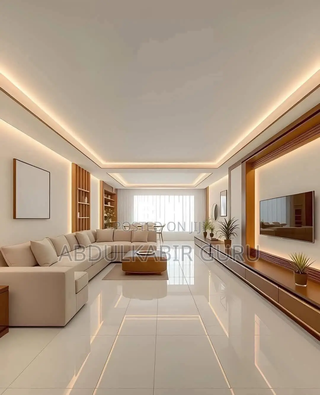 Modern and Luxury Pop Ceiling in Ghana