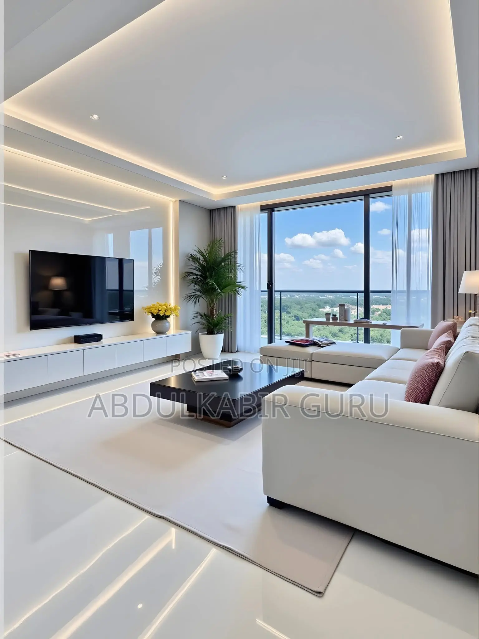 Modern and Luxury Pop Ceiling in Ghana