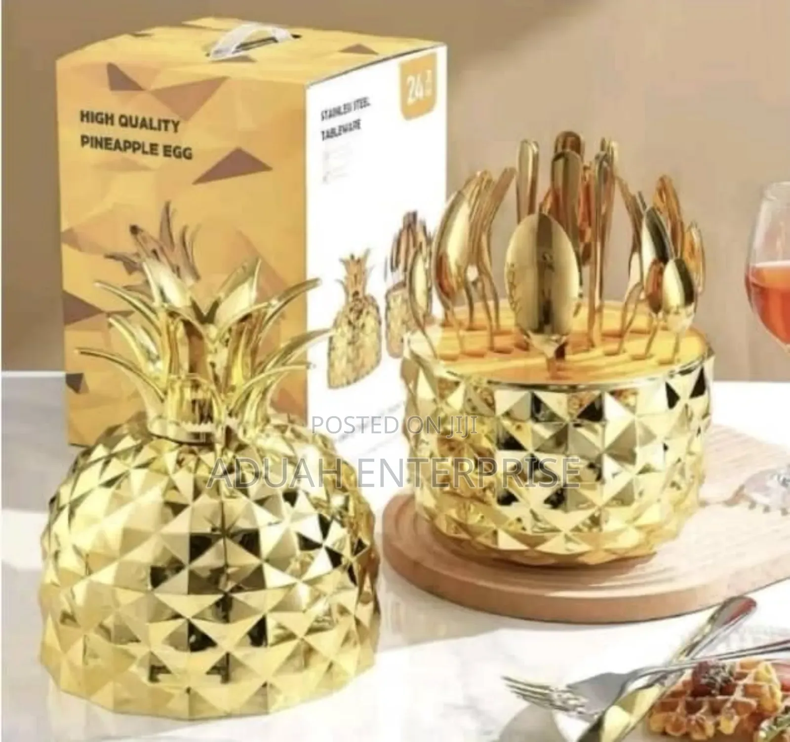 24pcs Golden Spoon