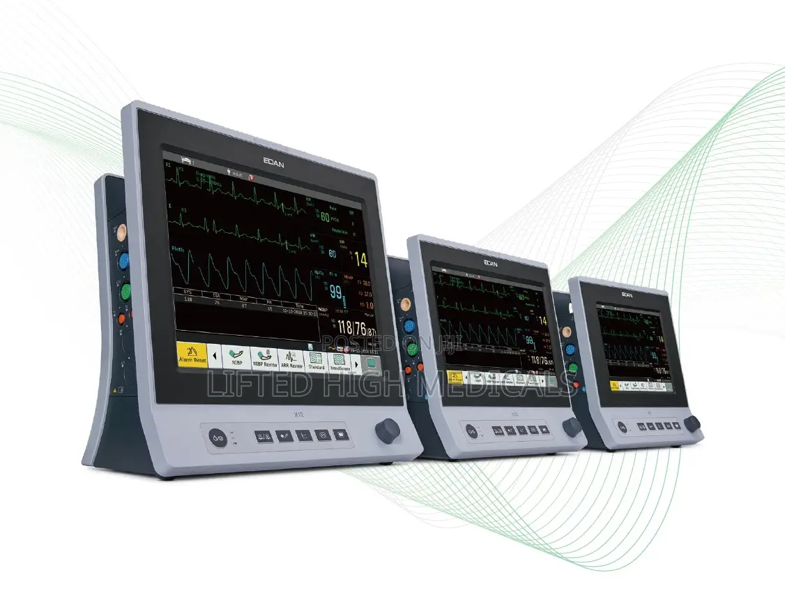 Edan Ux12 Patient Monitor – Icu Vital Signs Monitoring System
