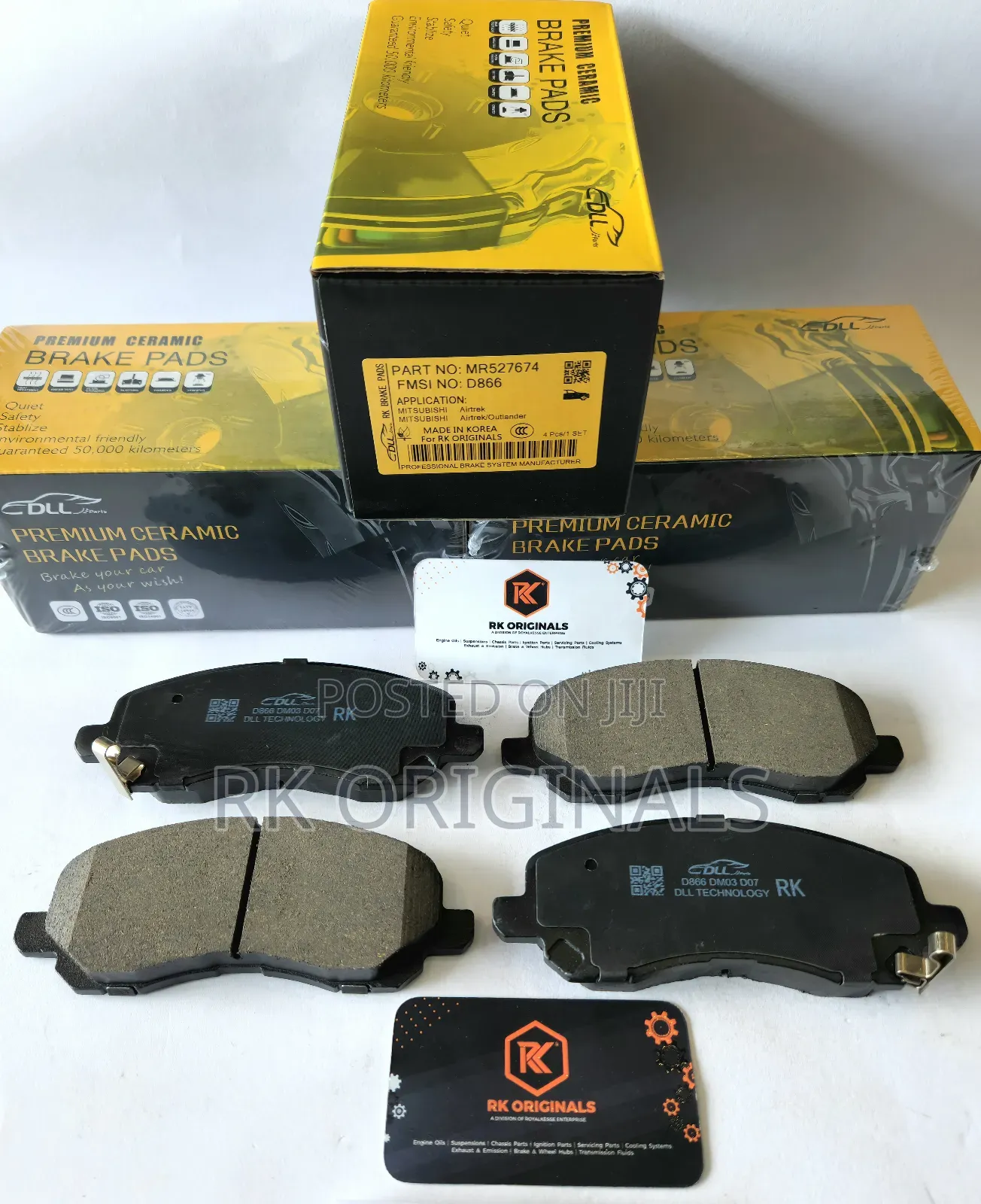 Outlander Sport 2024/Mit Asx/Lancer 04-17 Ceramic Front Brake Pad