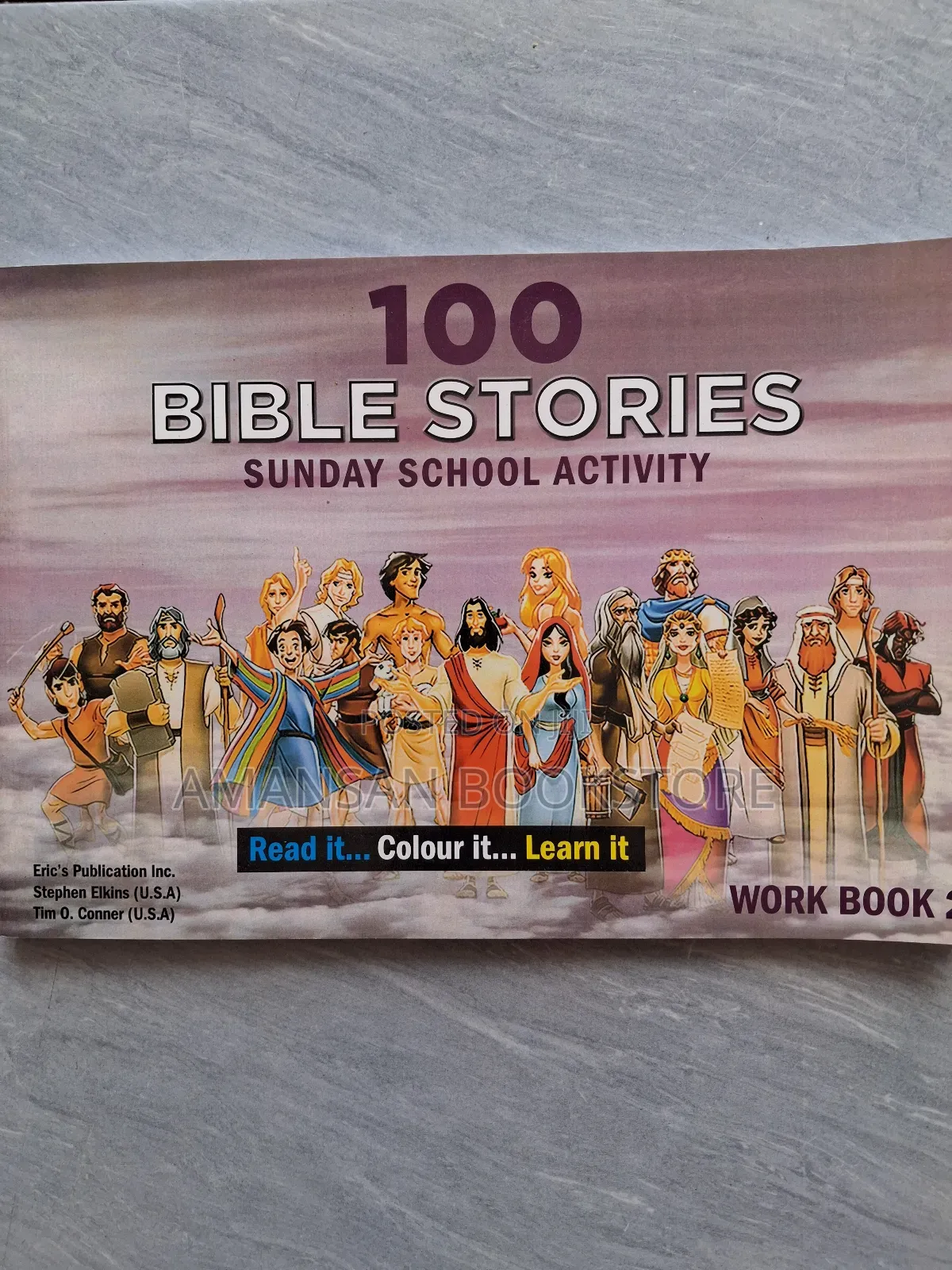 100 Bible Stories Sunday School Activity Workbook 2