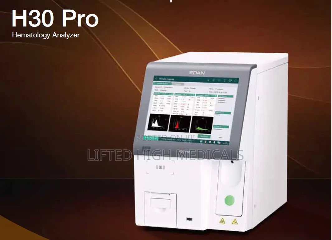Edan H30 Pro Hematology Analyzer – CBC Blood Test Machine