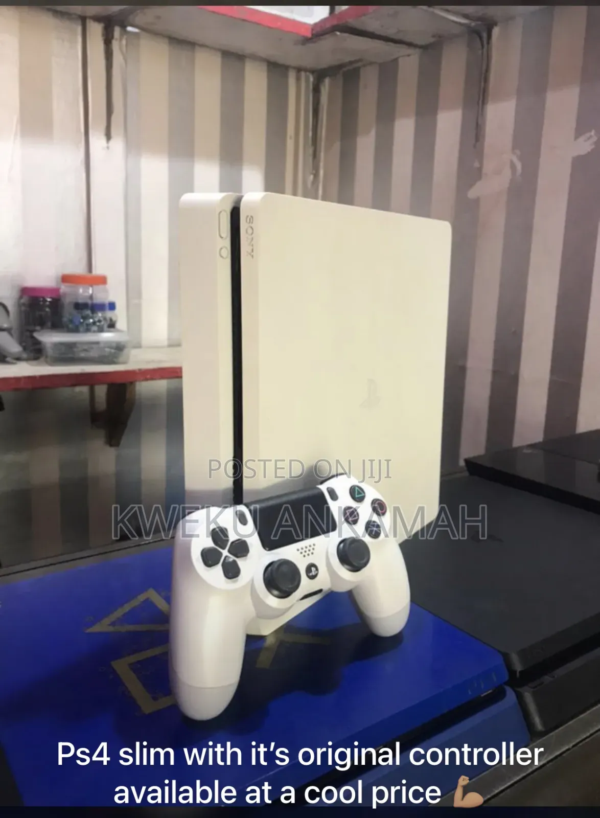 Playstation 4 Slim Complete With a Controller