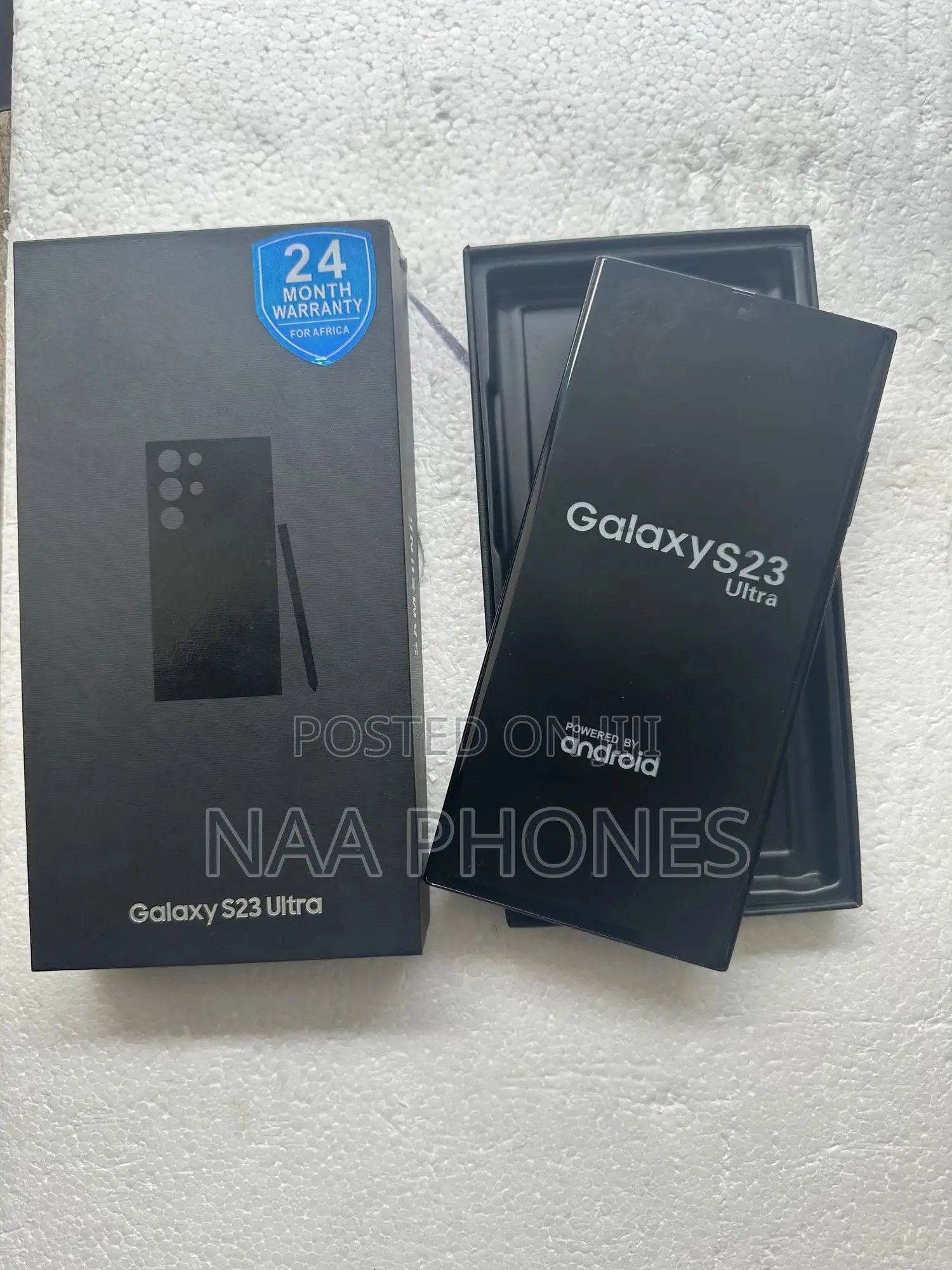 New Samsung Galaxy S23 Ultra 256 GB Black