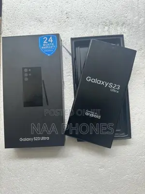 New Samsung Galaxy S23 Ultra 256 GB Black