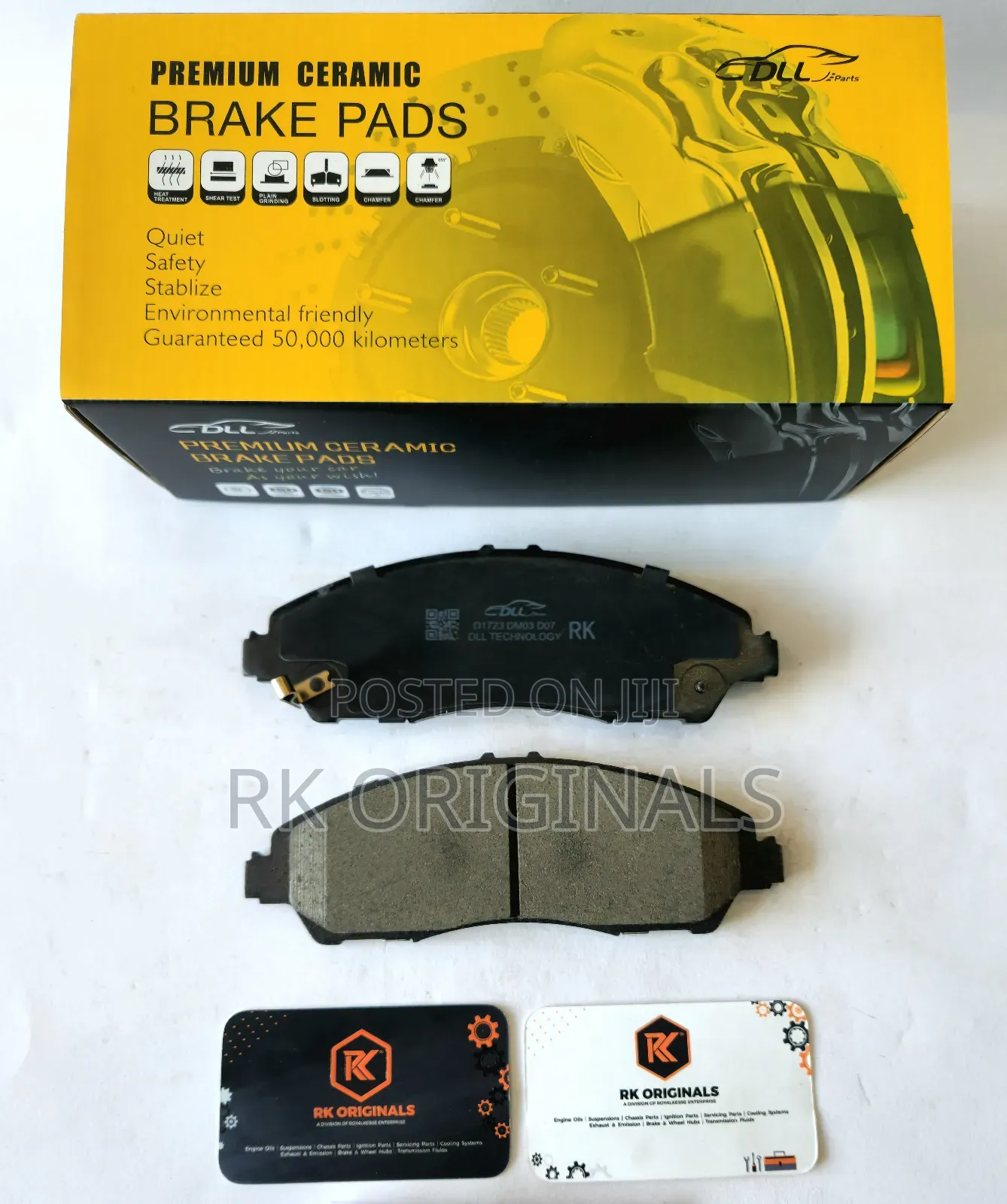 Acura Mdx 14-20/Pilot 16-22/Ridgeline 17-22 Ceramic Front Brake Pads