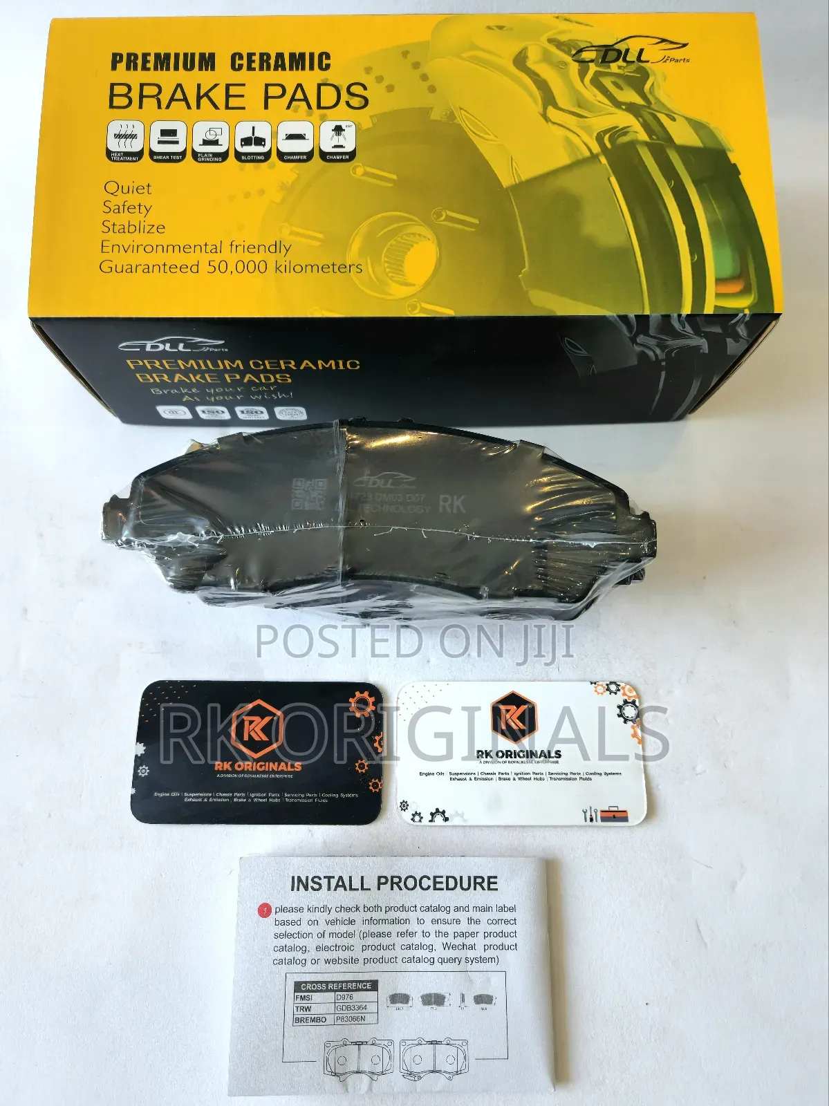 Acura Mdx 14-20/Pilot 16-22/Ridgeline 17-22 Ceramic Front Brake Pads