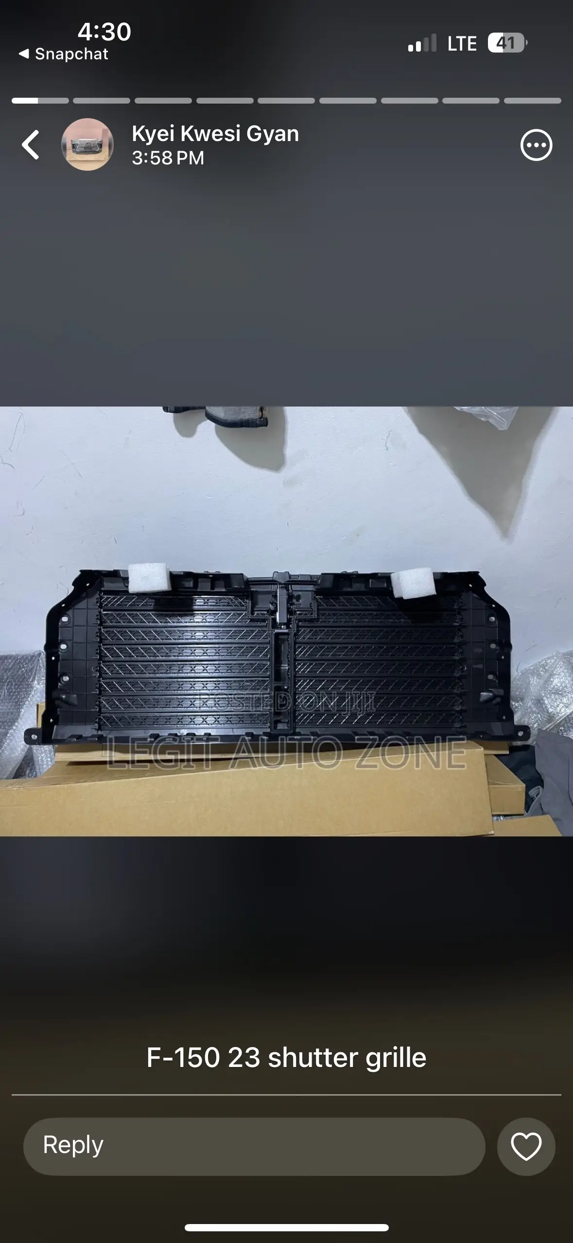 Ford F150 2018,2019,2020,2021 Shutter Grill Complete