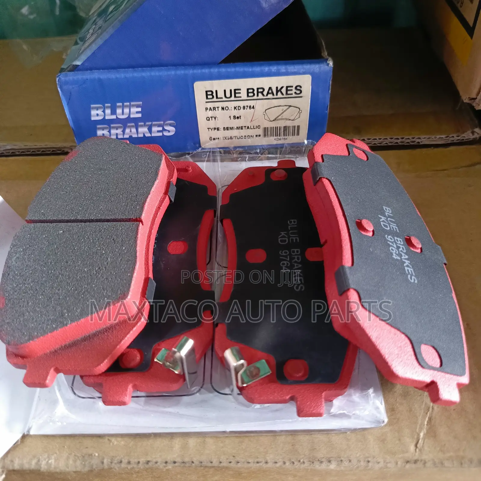 Blue Brakes Kd9764 Semi-Metalic Brake Pad-Front Kia Sportage