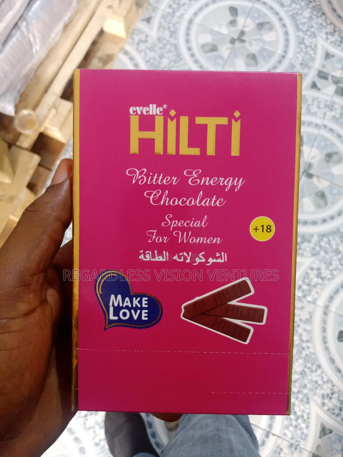 Hilti Energy Chocolate, Special for Women.