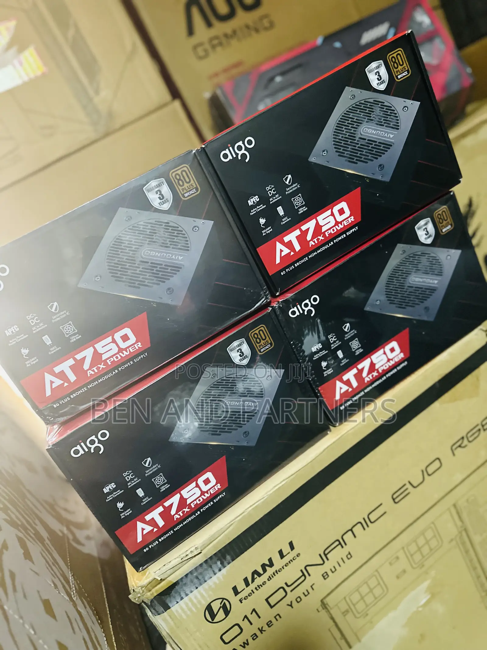 Aigo 750 Watts Power Supply Unit, 80+ Bronze