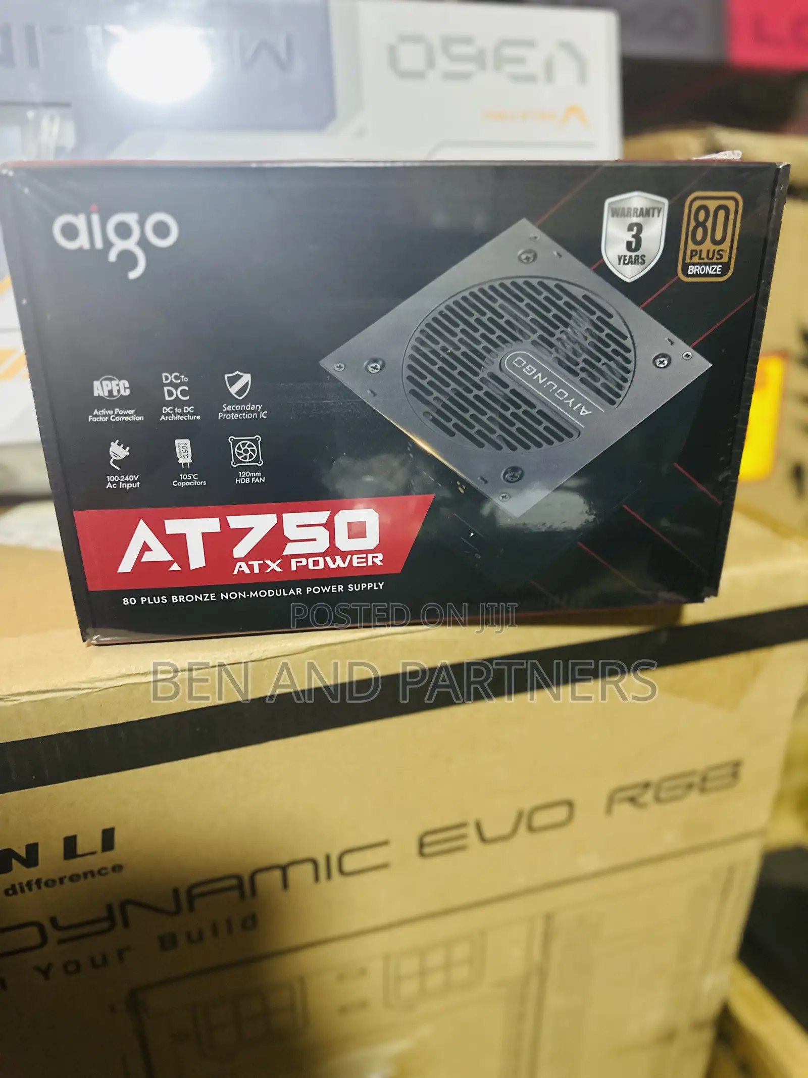 Aigo 750 Watts Power Supply Unit, 80+ Bronze