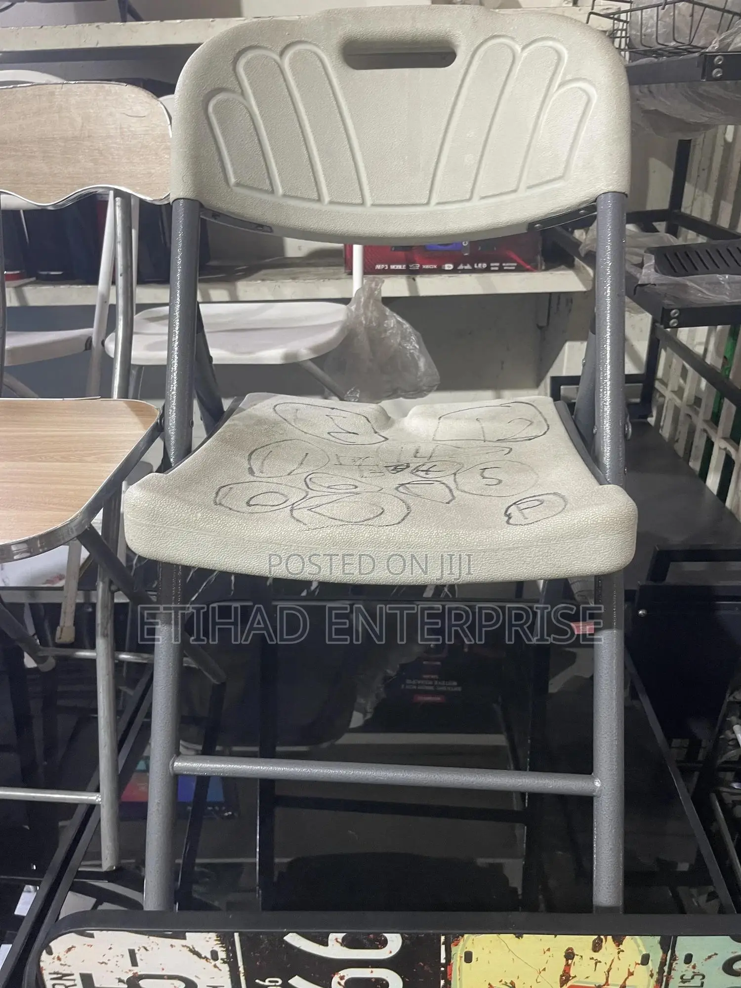 Double Bar Foldable Chairs