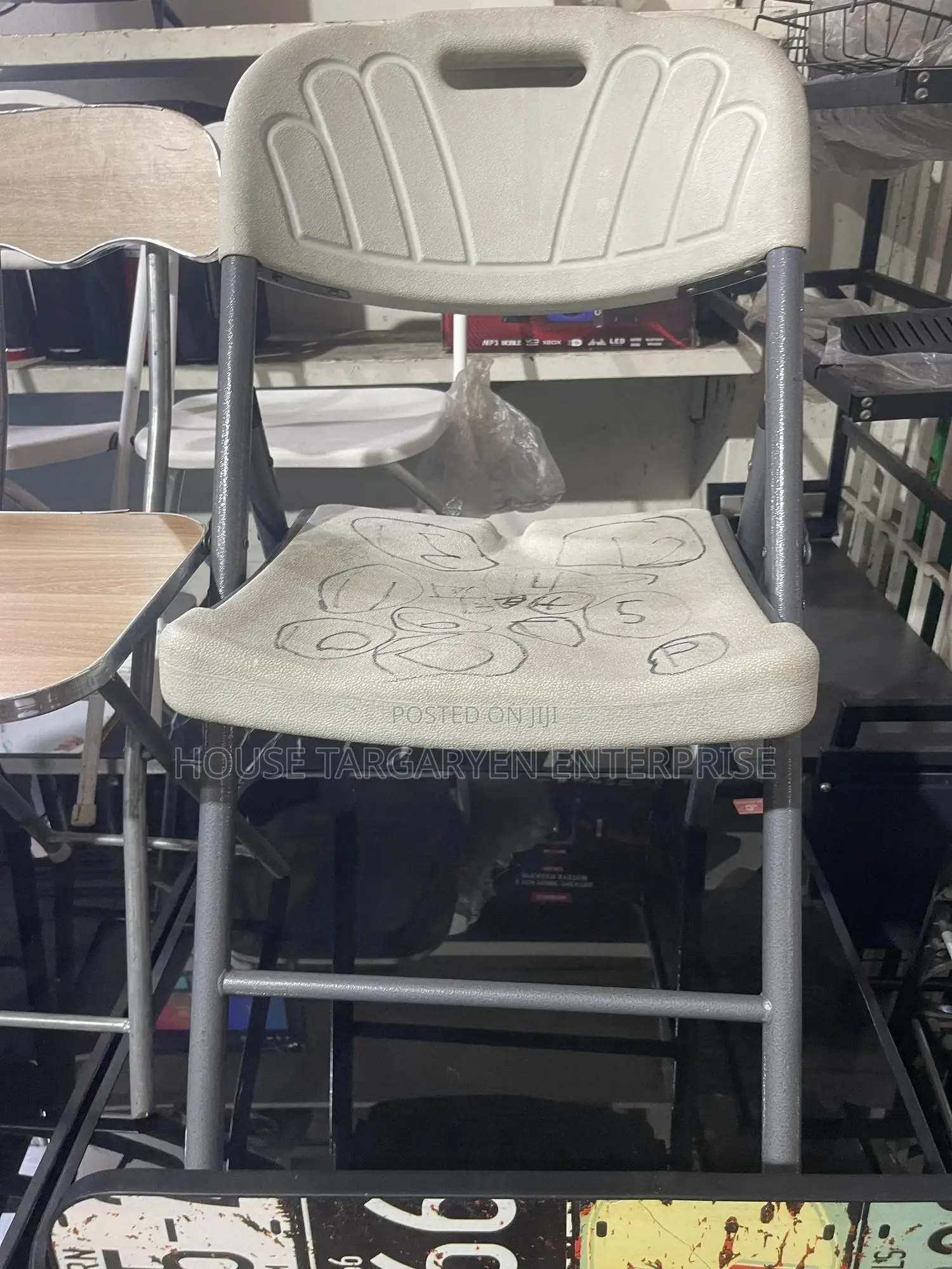 Double Bar Foldable Chairs