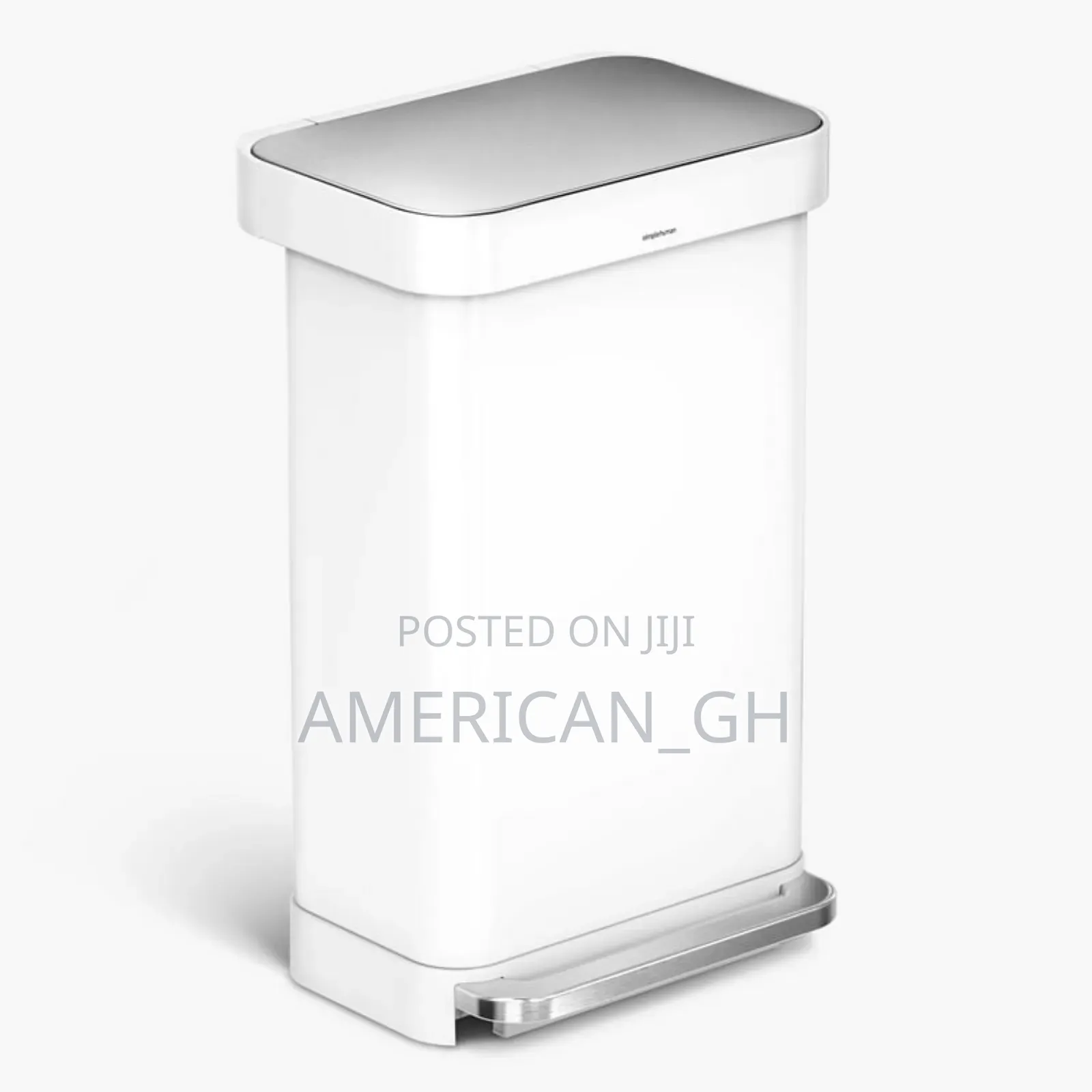 Simplehuman 45 Liter Rectangular Step Trash Can