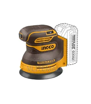 Ingco Crosli2002 20v Brushless Codless Random Orbit Sander - Bare Unit