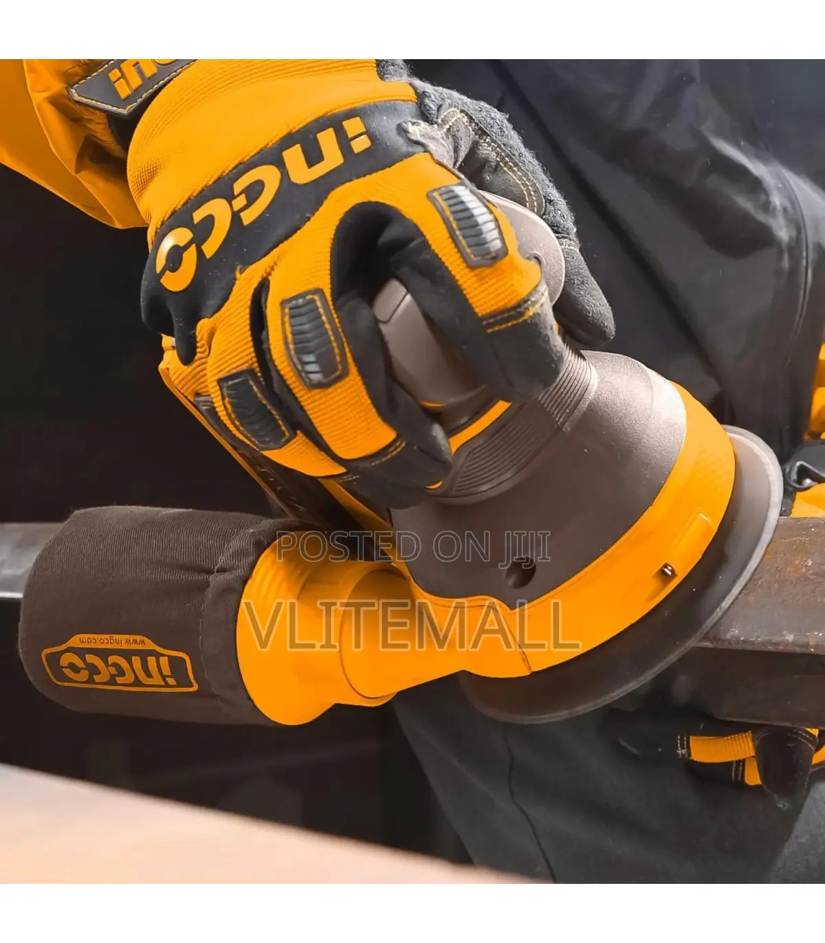 Ingco Crosli2002 20v Brushless Codless Random Orbit Sander - Bare Unit