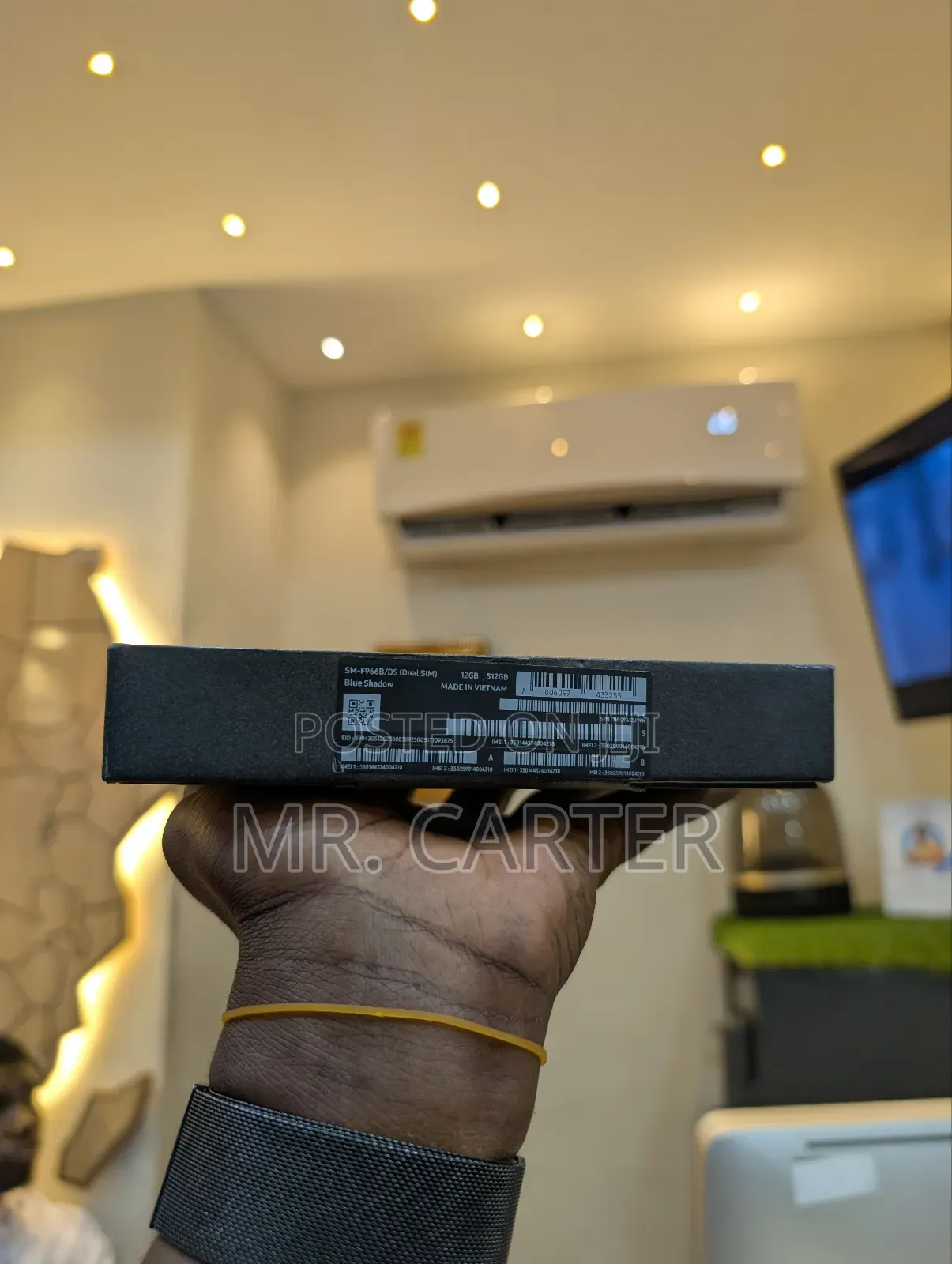 New Samsung Galaxy Z Fold7 512 GB Blue