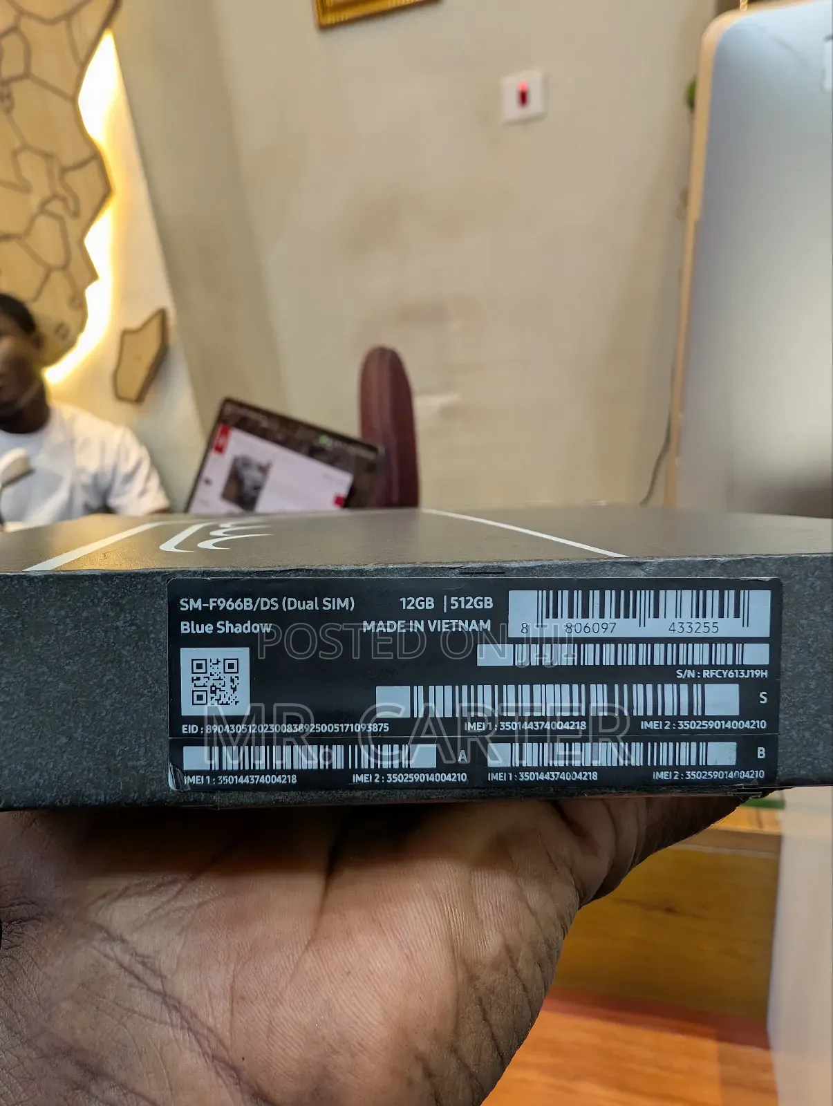 New Samsung Galaxy Z Fold7 512 GB Blue