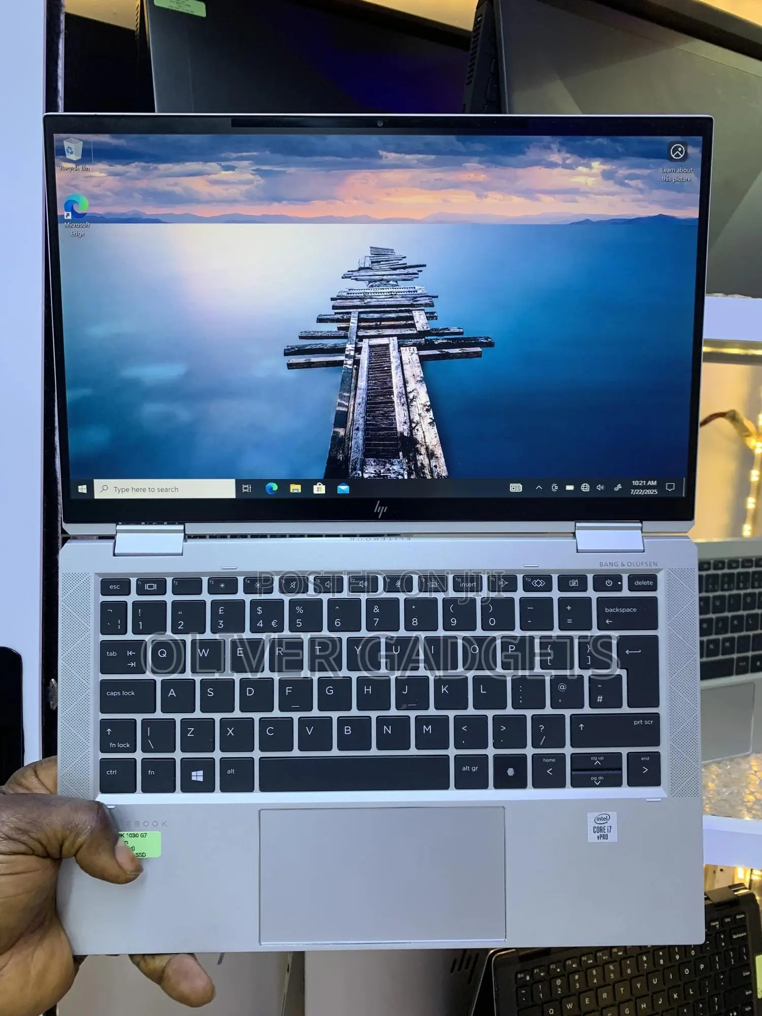Laptop HP EliteBook x360 1030 G7 16GB Intel Core i7 SSD 512GB