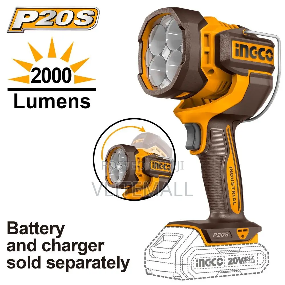 Lithium-Ion Work Lamp (20v)