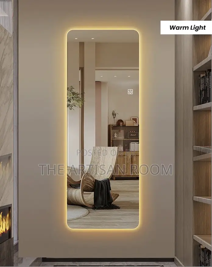 Full Body Mirror With Led Light
