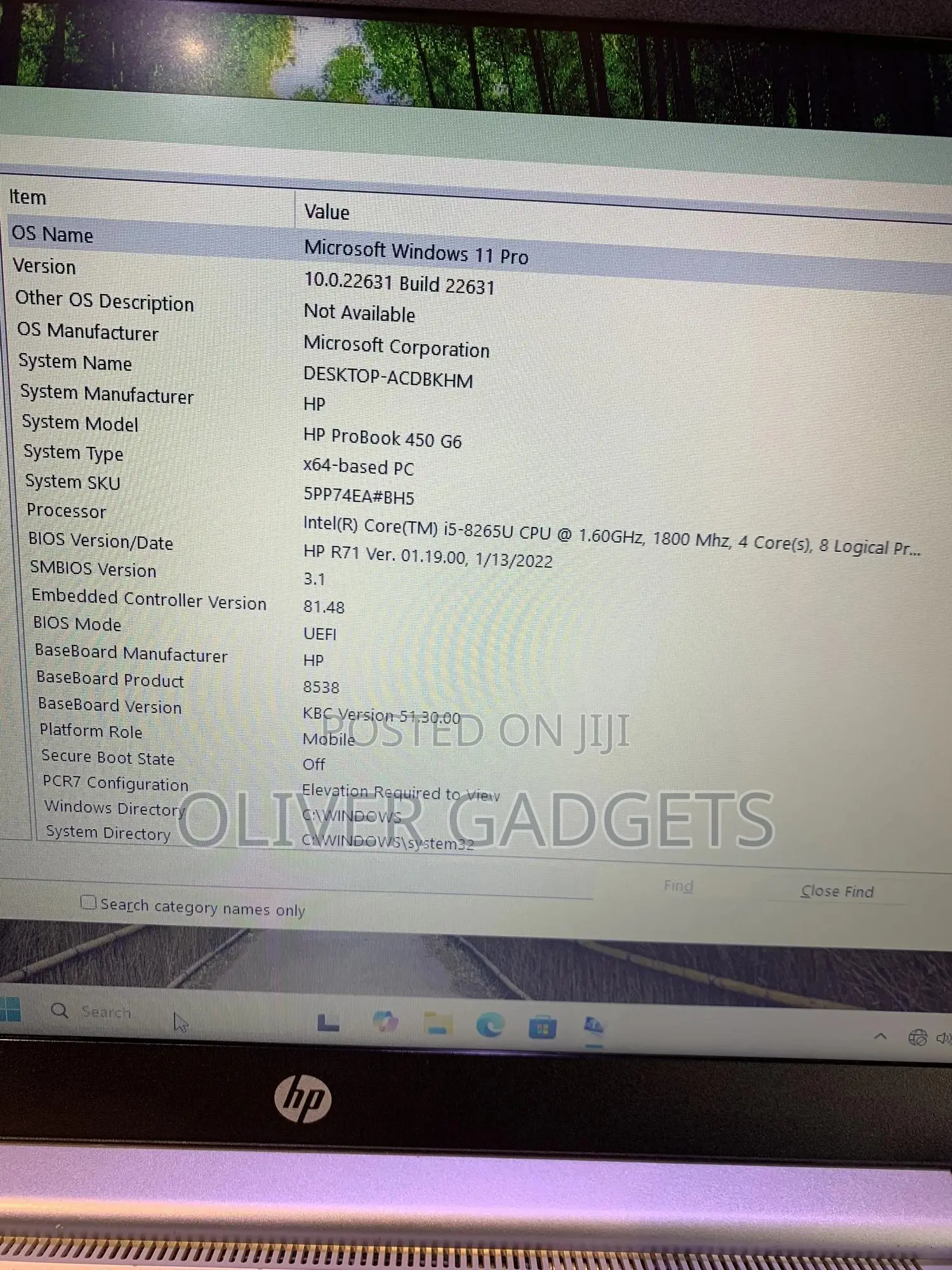 Laptop HP ProBook 450 G6 8GB Intel Core I5 SSD 256GB